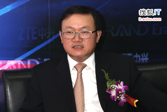 中興通訊執(zhí)行副總裁何士友接受搜狐IT專訪