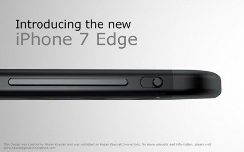 無邊框iPhone7 edge概念圖：三星曲面屏附體