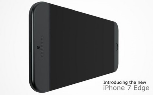 無邊框iPhone7 edge概念圖：三星曲面屏附體